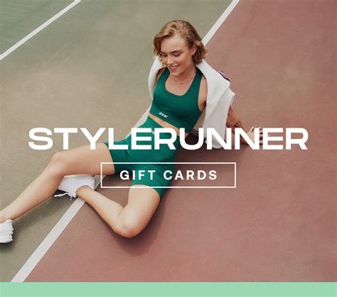 stylerunner gift card.